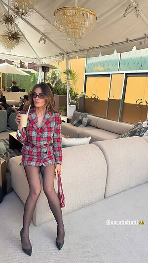 Sarah Shahi leggy