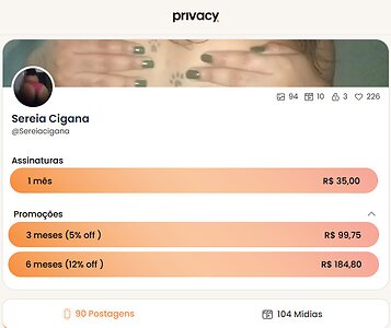 SereiaCigana leaked photo #4
