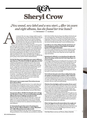 Sheryl Crow
