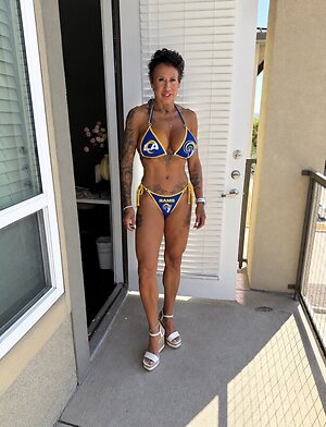 Tattooed Fit Celina leaked photo #5