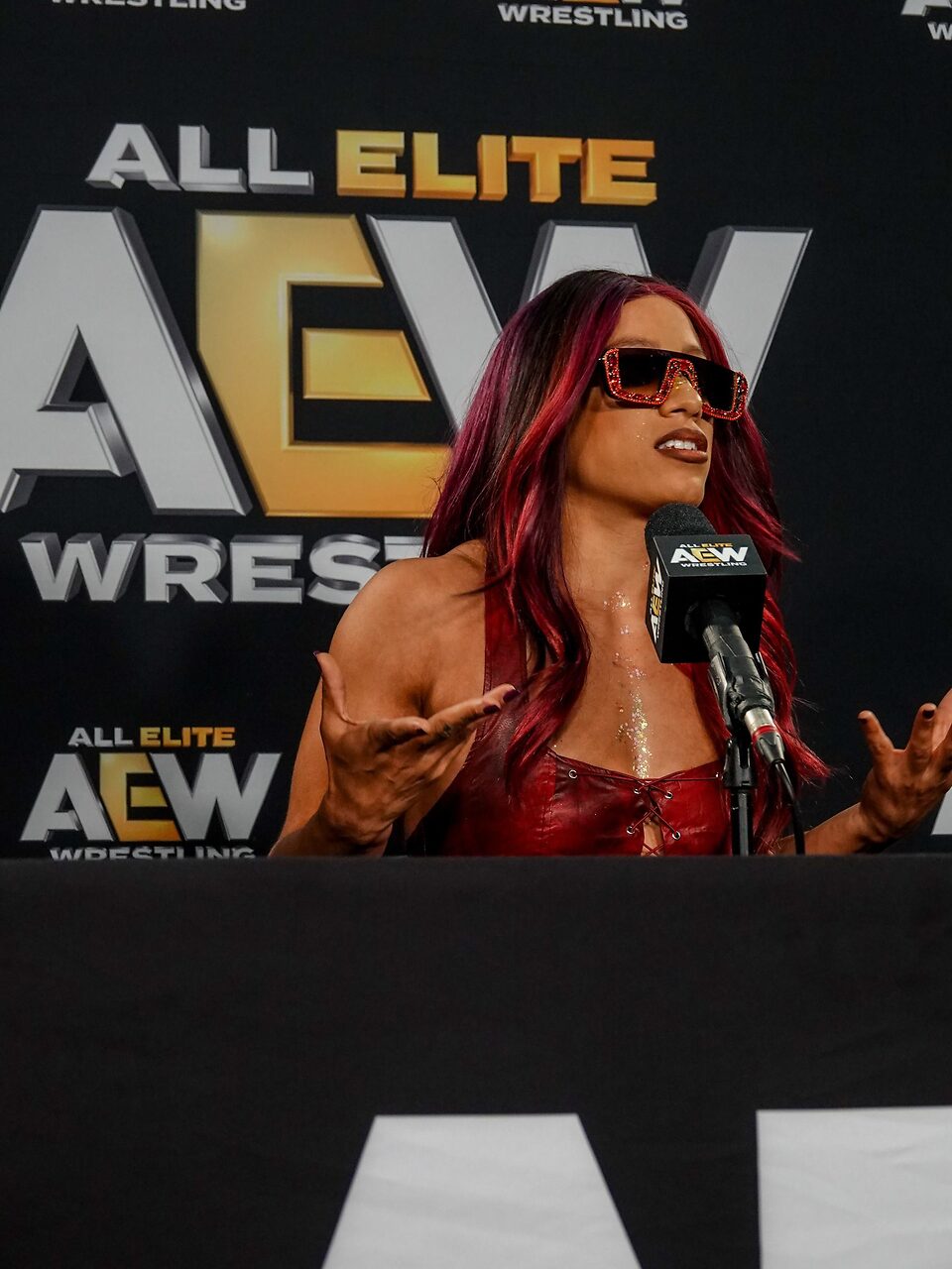 AEW Sasha Banks leaked photo #176