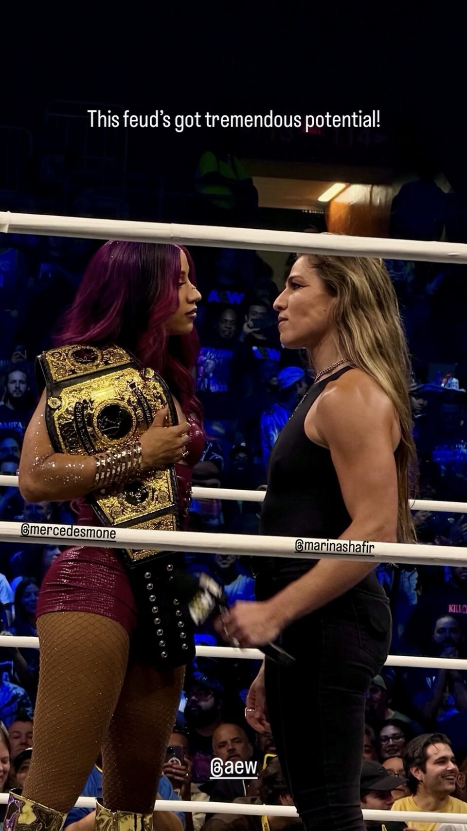 AEW Sasha Banks leaked photo #234