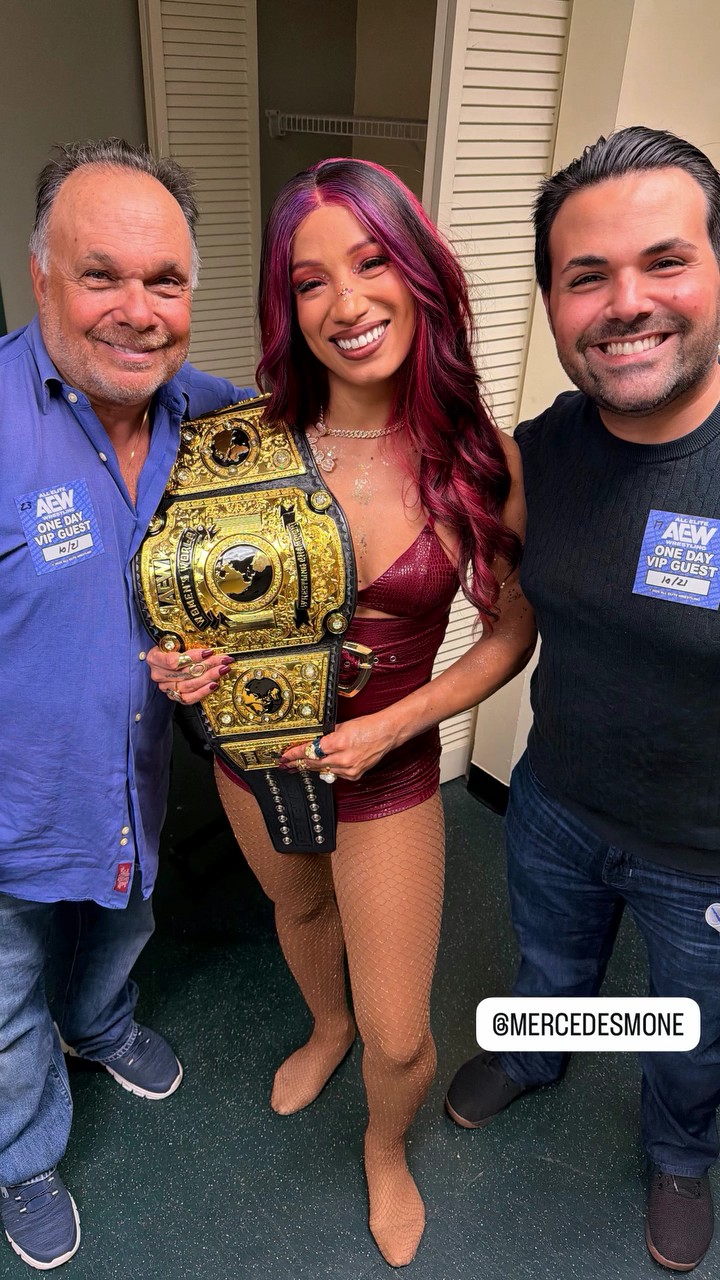 AEW Sasha Banks leaked photo #235